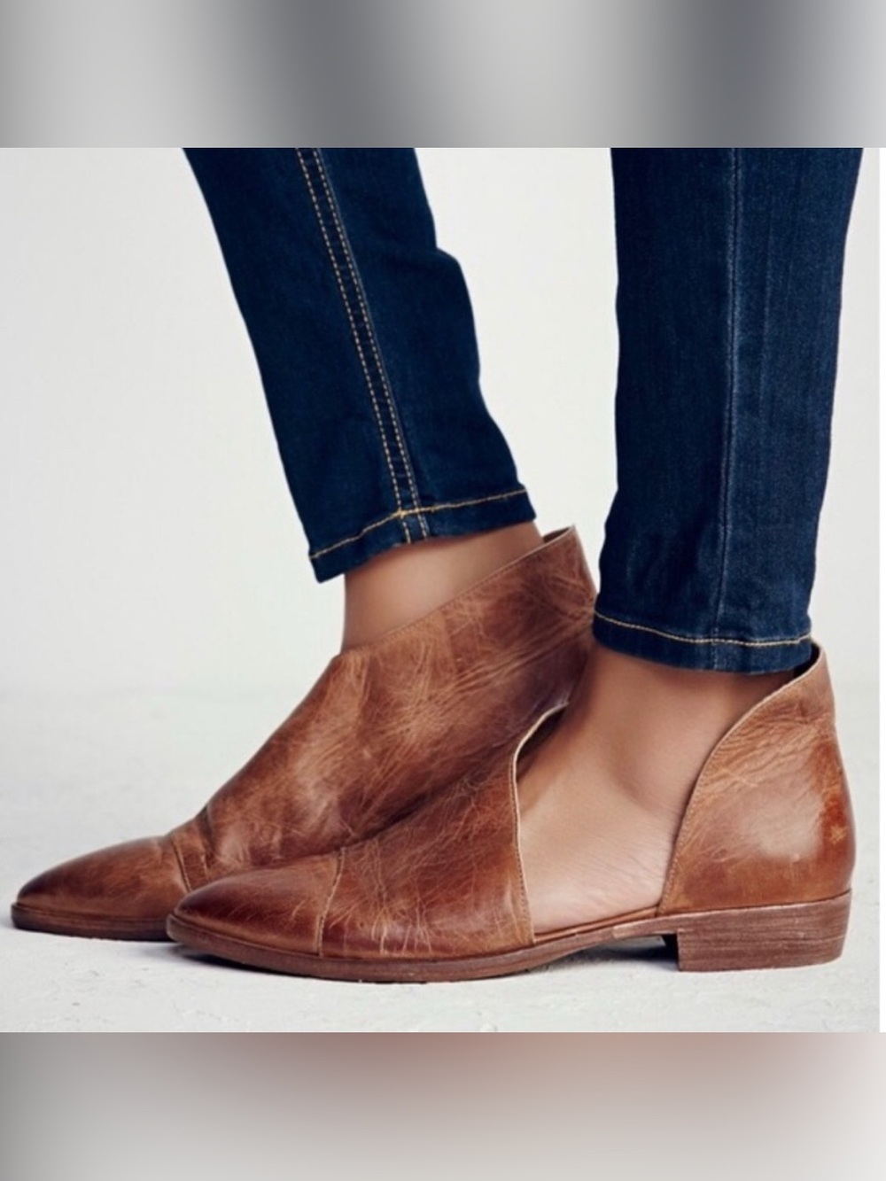 Free People Royale Flats Size 38 7.5-8